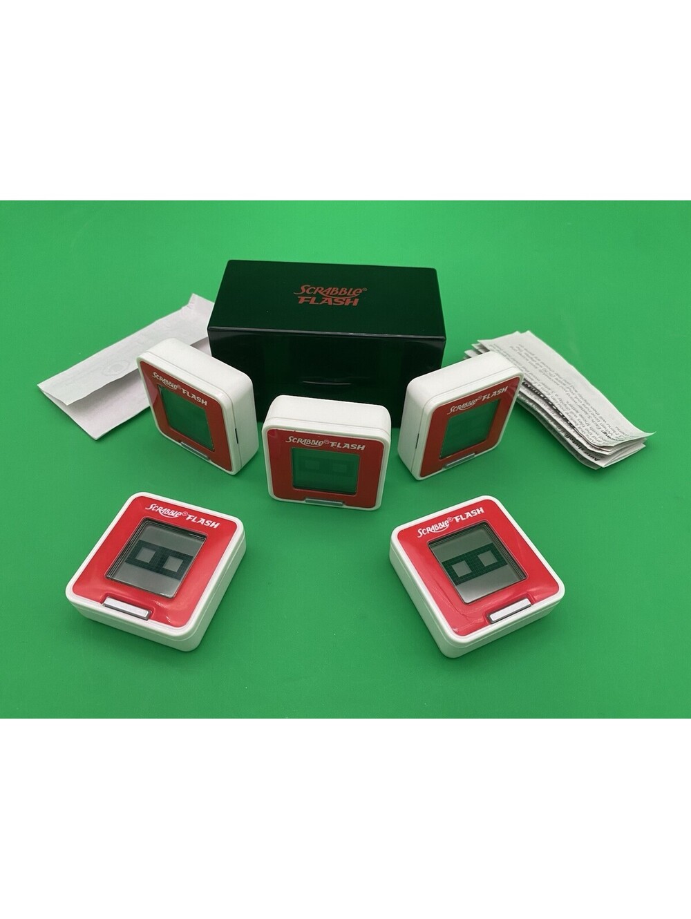 Scrabble Flash Electronic Tile Word Game - Complete & Tested - 2010 Hasbro